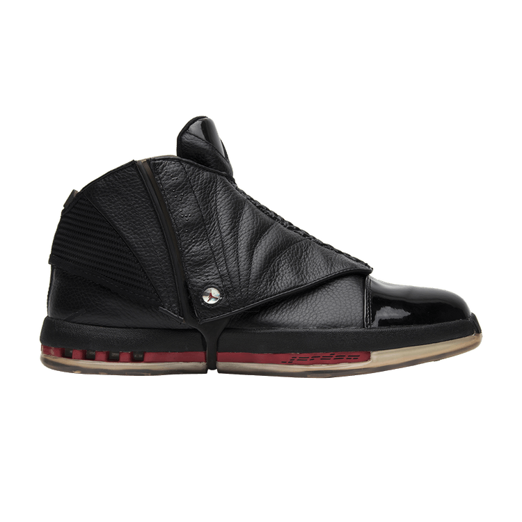 Jordan 16 red and black discount