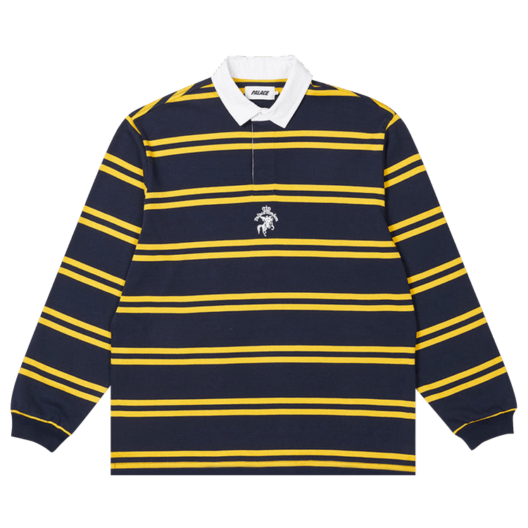 トップス PALACE PATCHWORK RUGBY BLACK 1036868_00.png.png