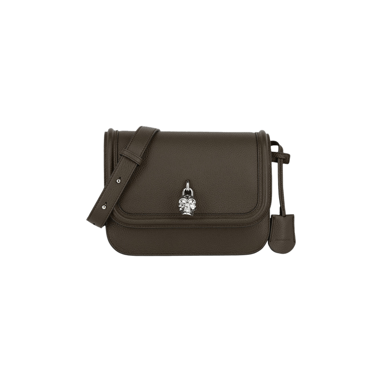 Buy Alexander McQueen Skull Padlock Shoulder Bag 'Green