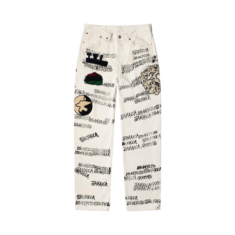 Buy Stussy x Denim Tears x Our Legacy TTL 501 Jean 'White