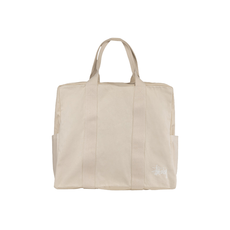 Buy Stussy Canvas Flight Bag 'Natural' - 134254 NATU | GOAT