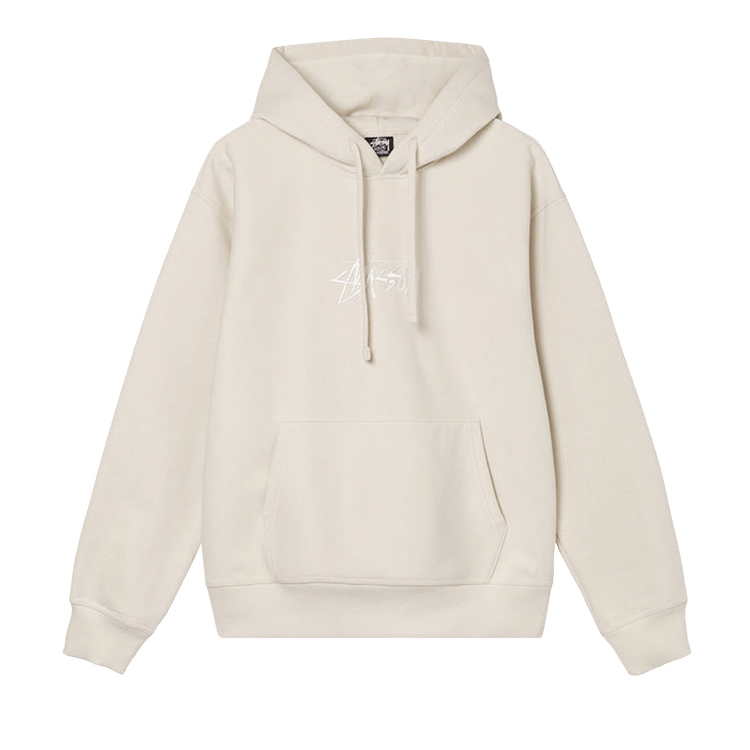 Buy Stussy Stock Appliqué Hoodie 'Putty' - 118475 PUTT | GOAT