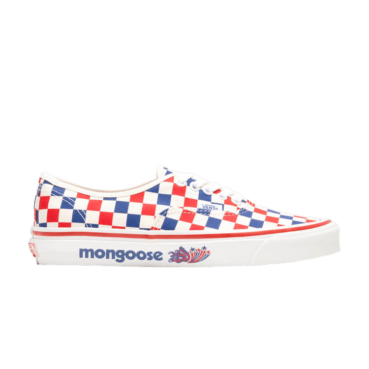 Our Legends x Authentic 44 DX 'Mongoose - Red Blue Checkerboard'