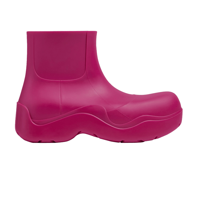 靴 Bottega Veneta puddle boots pink Bottega Veneta: Pink Puddle Boots | SSENSE