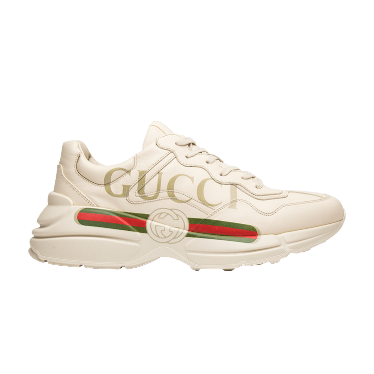 Buy Gucci Rhython Leather Sneaker 'Logo' - 500877 DRW00 9522 - White | GOAT