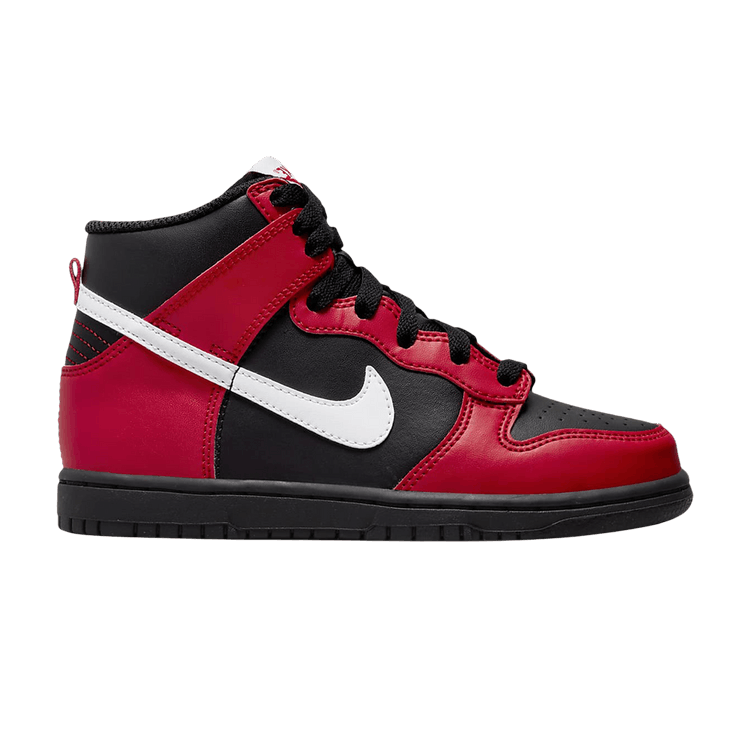 Black and top red dunks