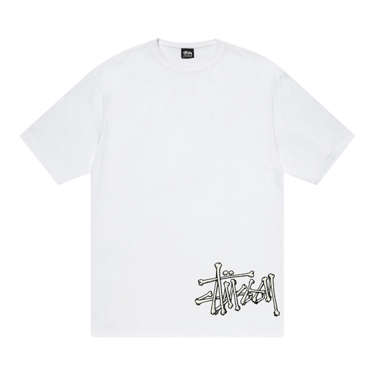 ★関税込★Stussy★Stussy Bones Stock T-Shirt White★Tシャツ Buy Stussy Bones Stock Tee 'White' - 1904921 WHIT | GOAT