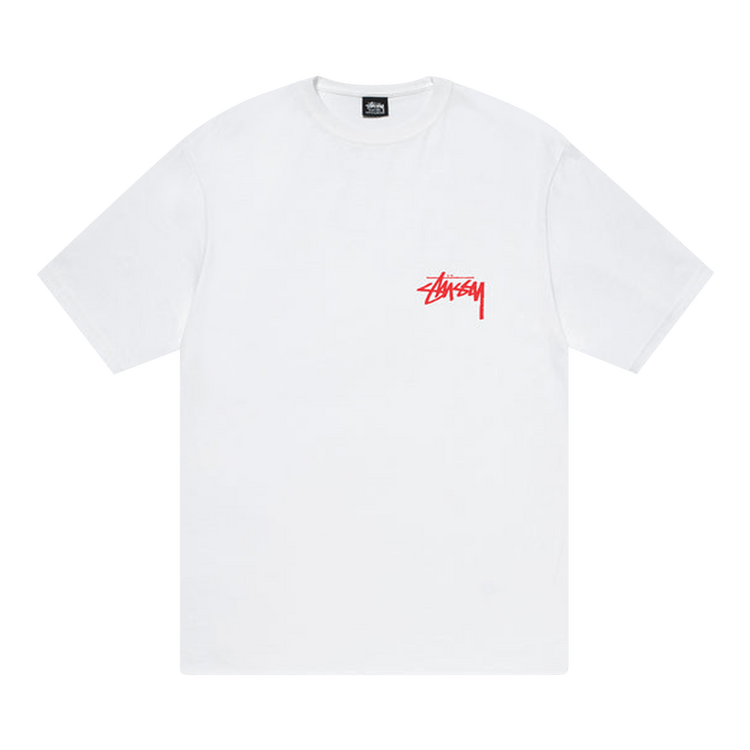 Buy Stussy Wizard Tee 'White' - 1904925 WHIT | GOAT