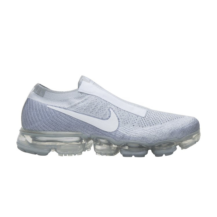 Vapormax laceless sale pure platinum