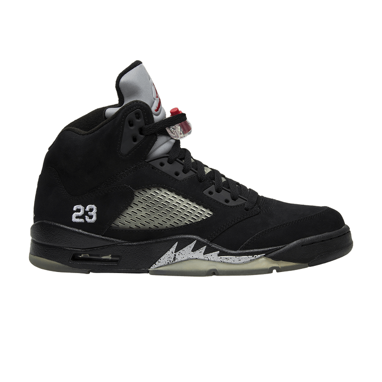 Jordan 5 reflective tongue top