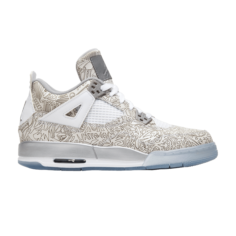 Buy Air Jordan 4 Retro BG 30th Anniversary Laser 705334 105 GOAT CA