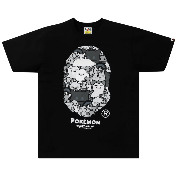 【美品】A Bathing Ape ポケモン BABY MILO Tシャツ 黒 1050959_00.png.png