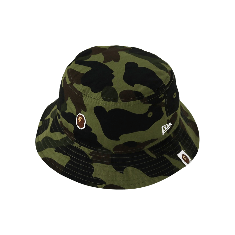 a bathing ape グリーンカモ　シャーク　バケットハット a bathing ape グリーンカモシャークバケットハット