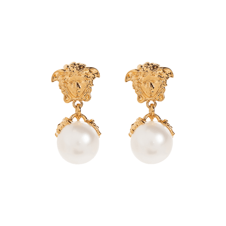 Buy Versace Pearl Earrings 'Versace Gold/White' - 1007212 1A05105 4J040 ...