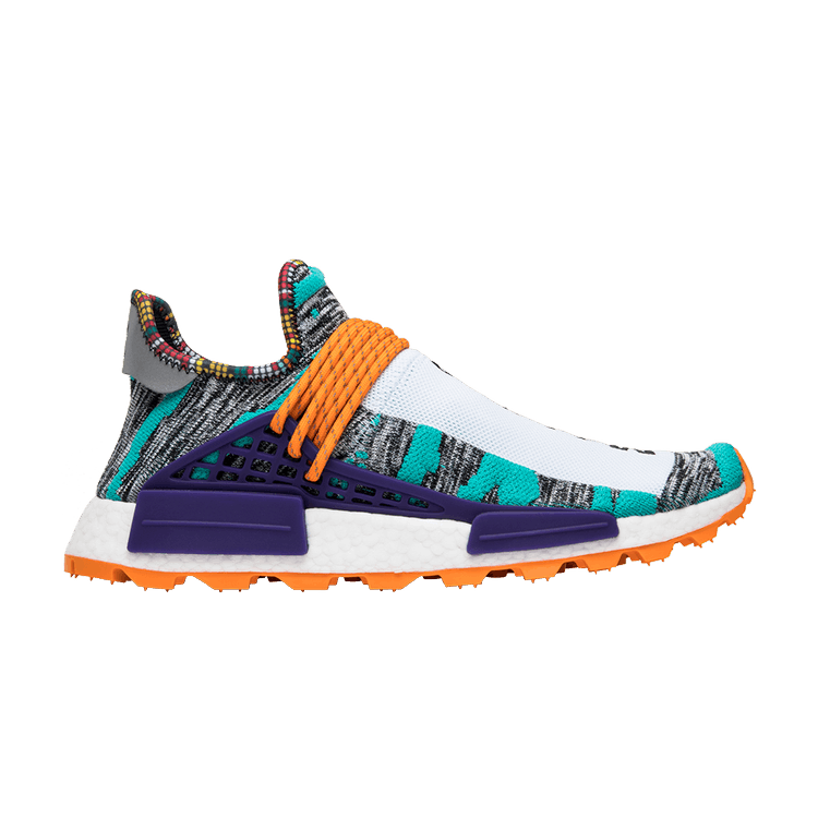 A Pharrell x adidas Hu NMD Pops Up with Pink and Blue - Sneaker Freaker