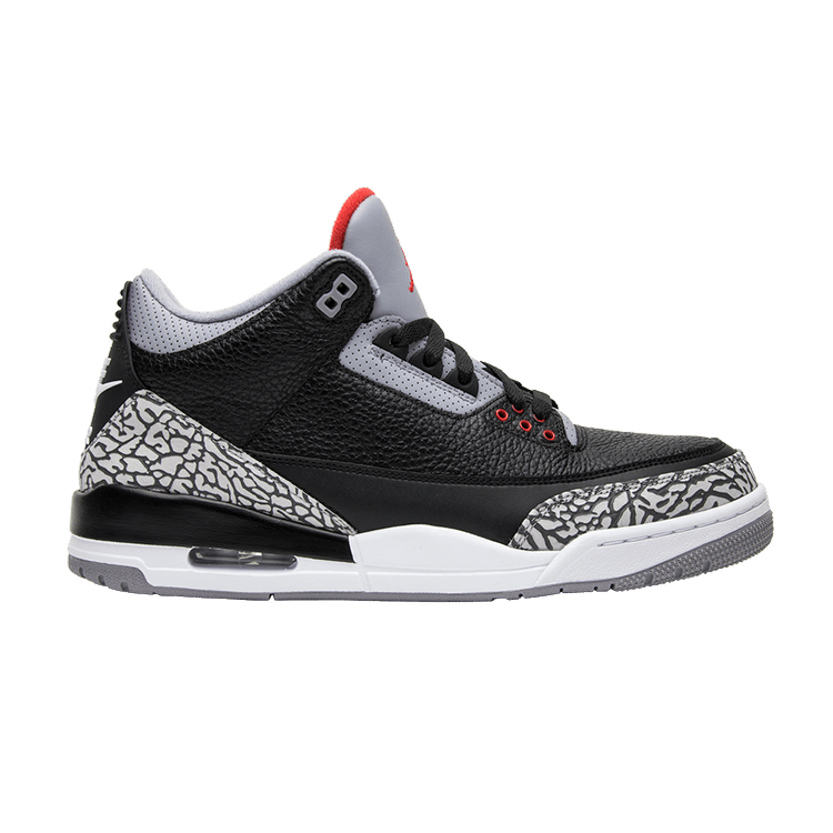 Buy Air Jordan 3 Retro OG 'Black Cement' 2018 - 854262 001 - Black | GOAT