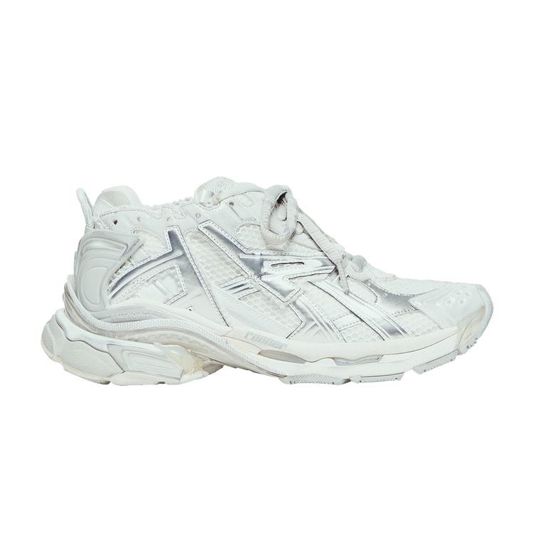 Balenciaga runners silver discount