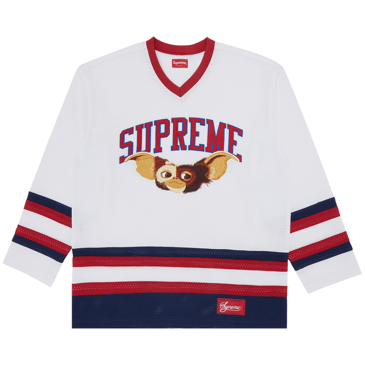 Buy Supreme Gremlins Hockey Jersey 'White' - FW22KN32 WHITE, GOAT