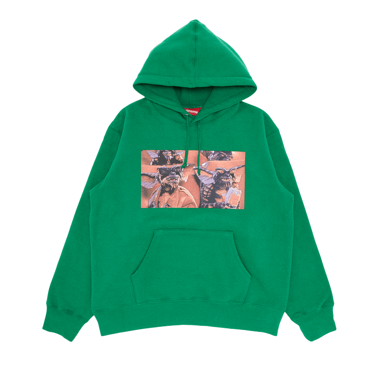 Supreme Gremlins Hooded Sweatshirt 'Green' | GOAT