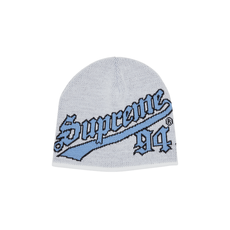 Buy Supreme x New Era Script Beanie 'White' - FW22BN26 WHITE | GOAT