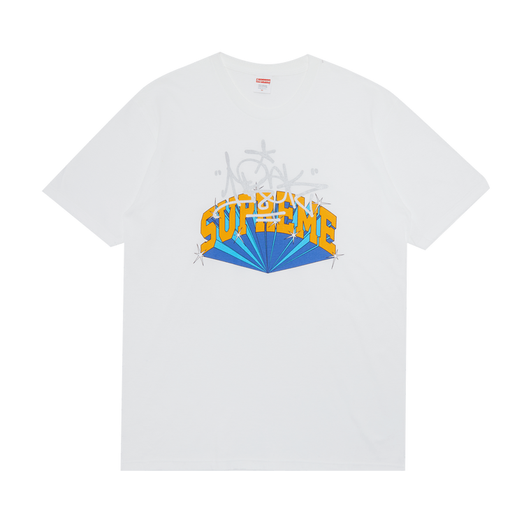Supreme chenille arc logo tee clearance