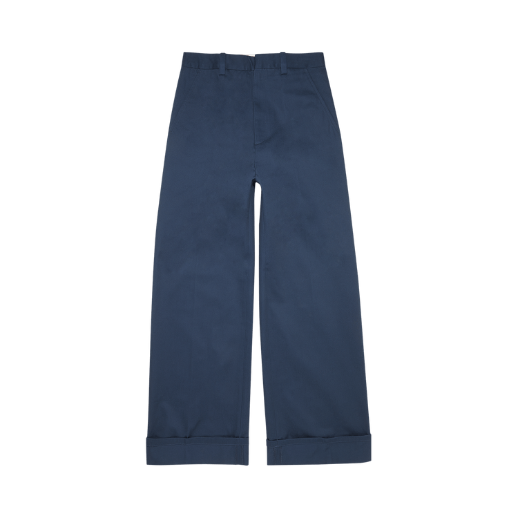 Kenzo Relaxed Tailored Pant 'Midnight Blue' GOAT