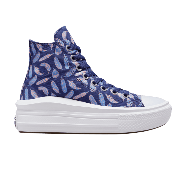 Chuck Taylor All Star Move Platform High GS 'Feathers'