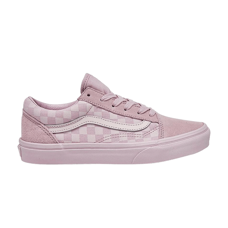 Old Skool Kids 'Lilac Snow Checkerboard'