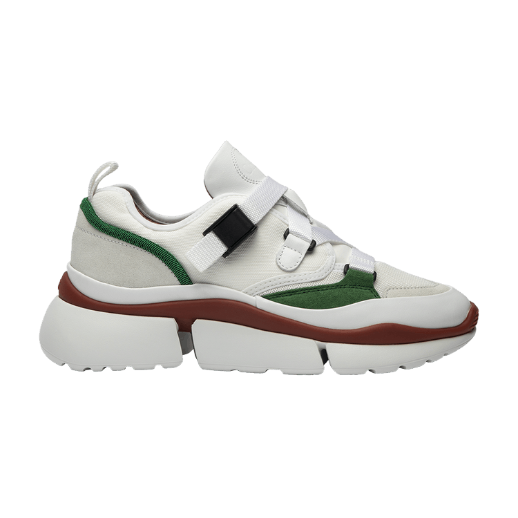 Buy Chloé Sonnie Low Top 'Jungle Green' - CHC18A05118 39V | GOAT