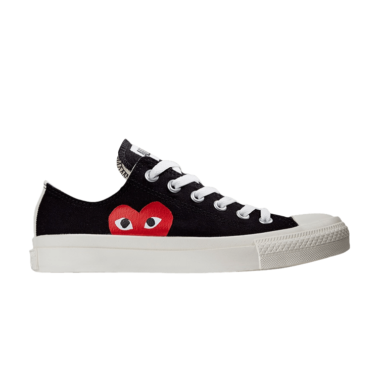 Comme des Garçons PLAY x Chuck Taylor All Star Low 'Black'