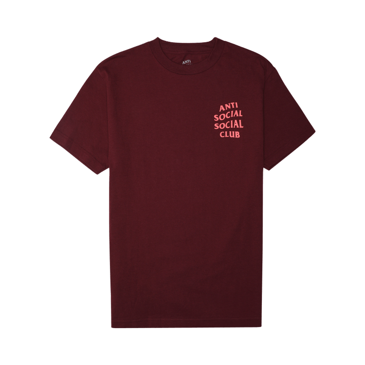 Buy Anti Social Social Club Logo 2 T-Shirt 'Maroon' - 0657 11LOGO MARO ...