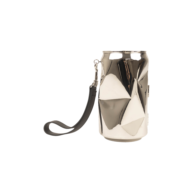 AMBUSH Silver Crushed Can Shoulder Bag