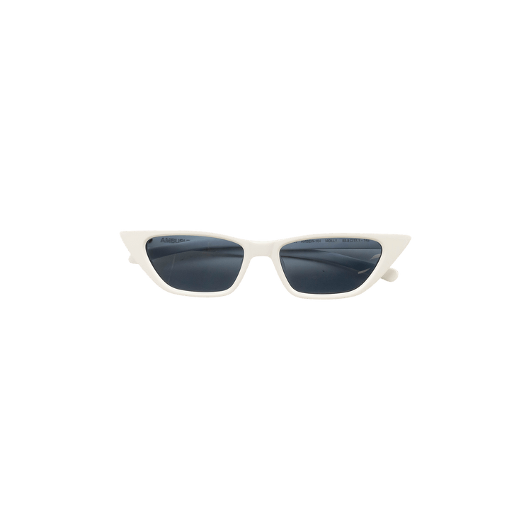 Ambush Molly Sunglasses 'White' GOAT UK