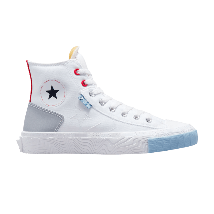 Chuck Taylor All Star High 'Reflective Shine - White Light Armory Blue'