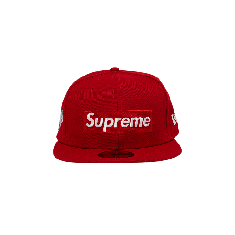 Buy Supreme Money Box Logo New Era 'Red' - FW22H37 RED | GOAT
