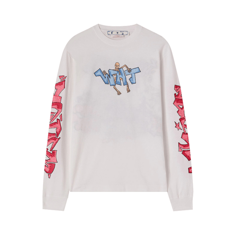 OFF-WHITE ハハアロクルネックTシャツ OMAA120S25JER00G 0142 Off-White™ White Vibe Arrow T-shirt | TheDoubleF