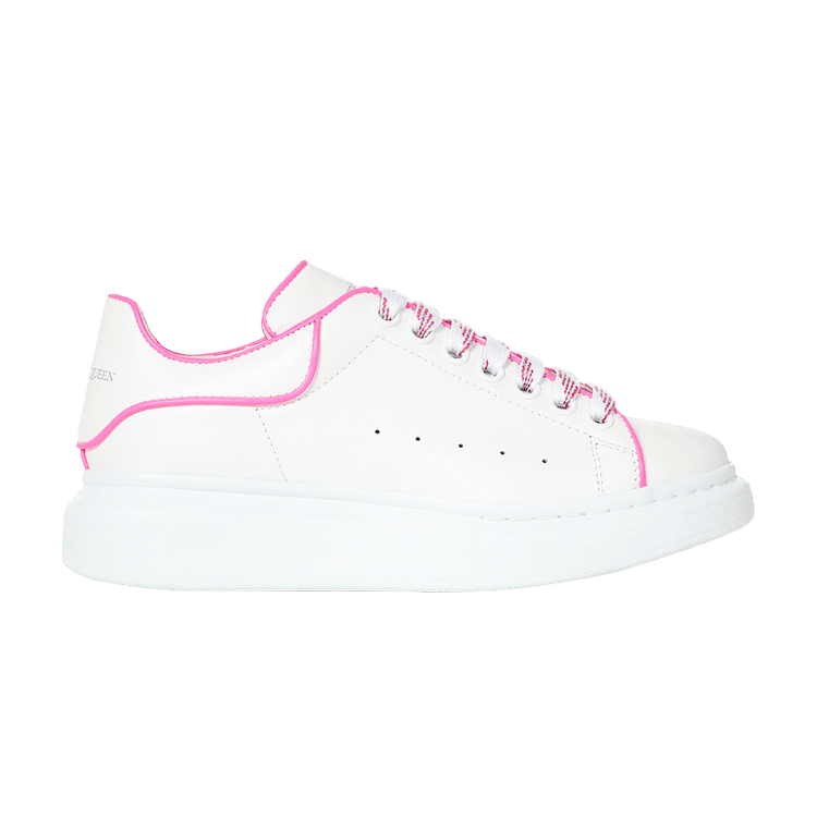 Buy Alexander Mcqueen Wmns Oversized Sneakers 'White Fluo Pink' - 697600  WIBNI 9757 | GOAT