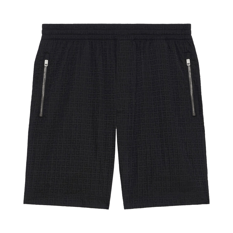 Givenchy Relax Fit Allover 4G Shorts 'Black' | GOAT