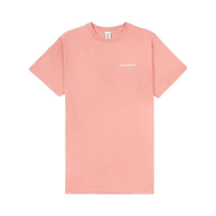Sporty & Rich New Health T-Shirt 'Flamingo/White' | GOAT