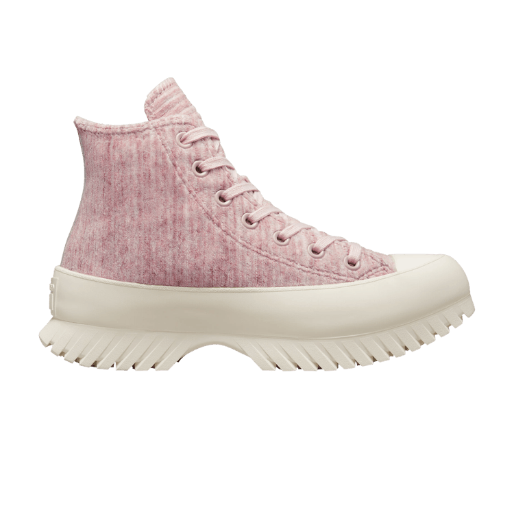 Chuck Taylor All Star Lugged 2.0 High 'Striped Knit - Stone Mauve'