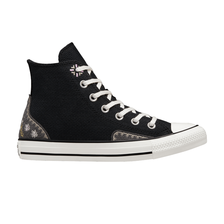 Wmns Chuck Taylor All Star High 'Autumn Embroidery - Black'