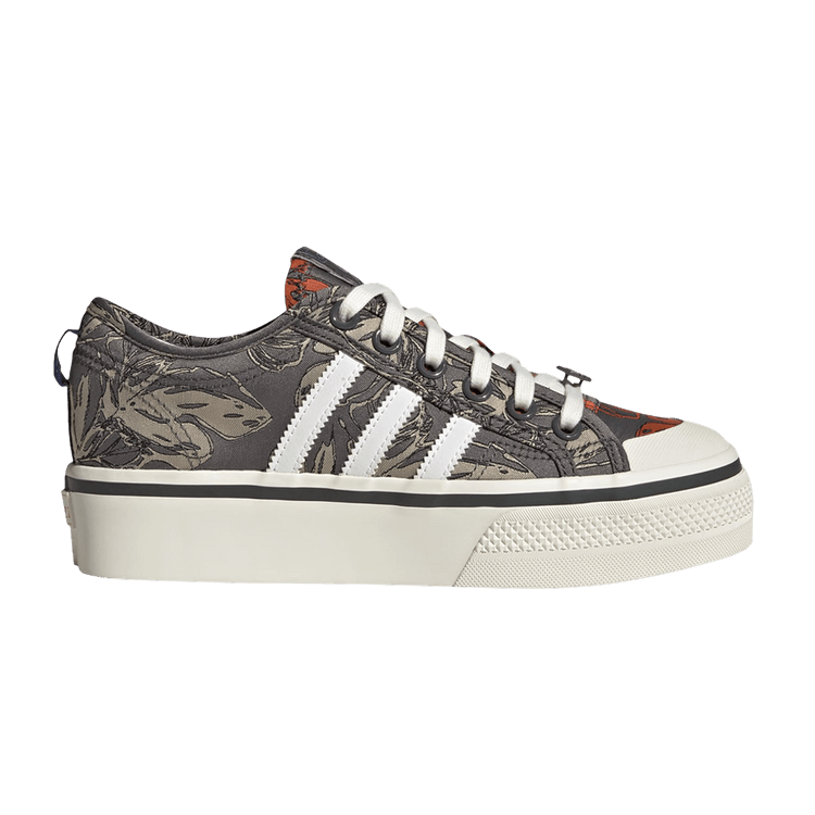 adidas Nizza Platform Victorian Floral Print Womens