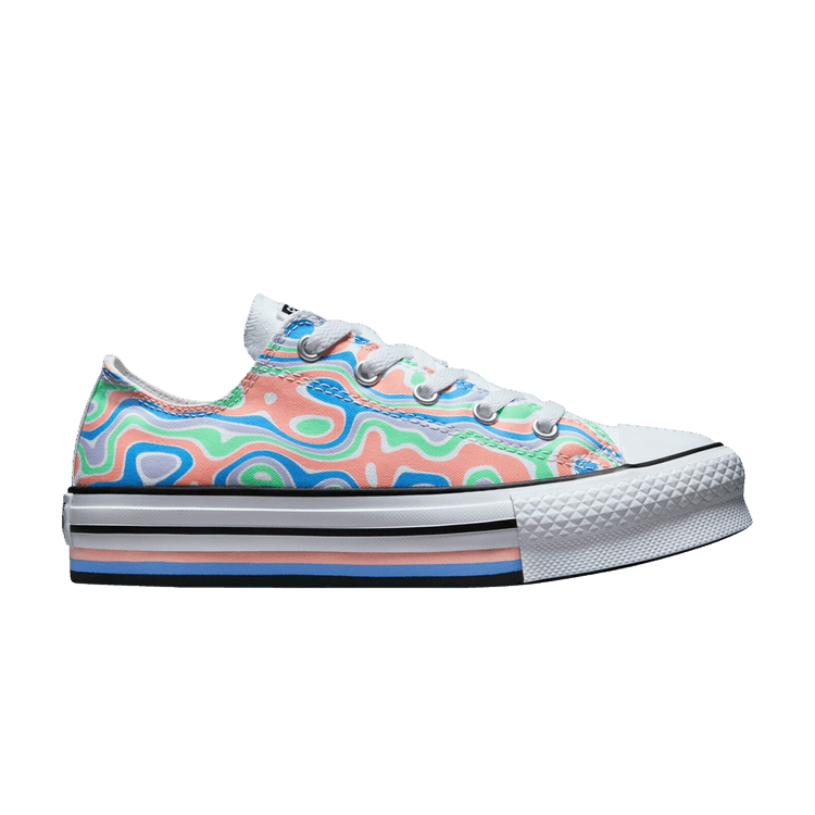 Chuck Taylor All Star Lift Platform Low GS 'Color Swirl'