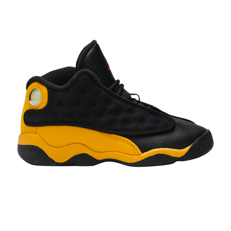Black n yellow jordan 13 shop