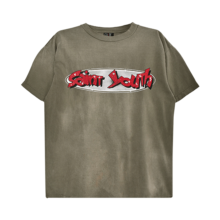 Buy SAINT Mxxxxxx In Heaven Tee 'Khaki' - SM S22 0000 024 | GOAT