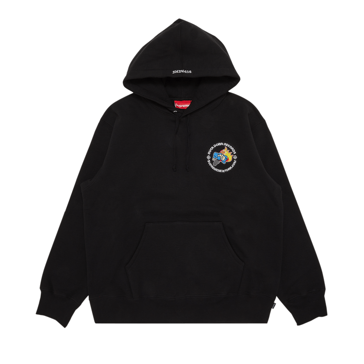 Buy Supreme x Duck Down Records Hooded Sweatshirt 'Black' FW22SW76 BLACK GOAT