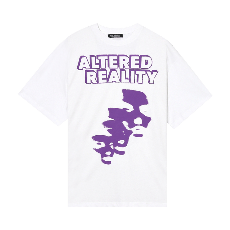 Raf Simons Oversized T-Shirt With Altered Reality Print Front ...