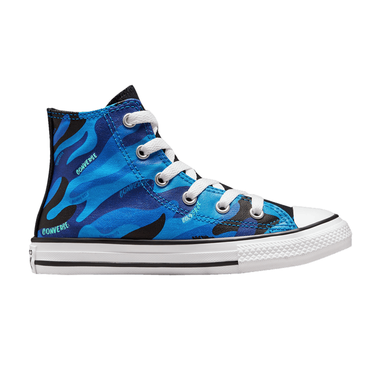 Chuck Taylor All Star High PS 'Hybrid Camo - Kinetic Blue'