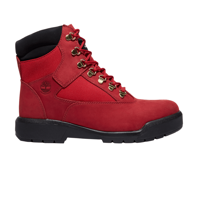 6 Inch Field Boot 'Red Black' | GOAT