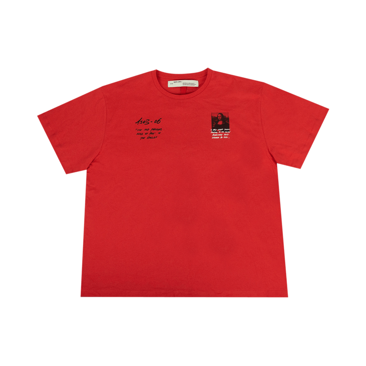 Off white red mona lisa deals